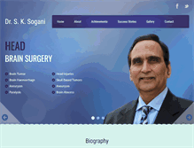 Tablet Screenshot of drsogani.com